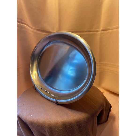 Kalmar Stainless Steel Oval  Serving Platter. Made in Denmark 14 in. X 9 ¾ in. - Picture 1 of 11